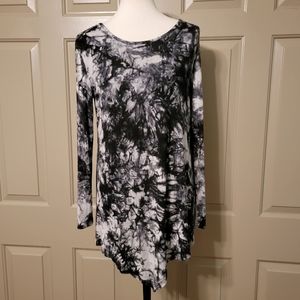 DJT ladies plus size tye dyed tunic